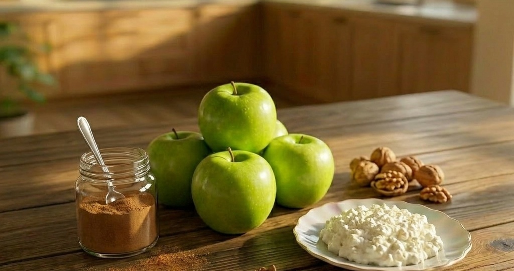 Запечённое яблоко с корицей и творогом: десерт, который можно есть хоть каждый день