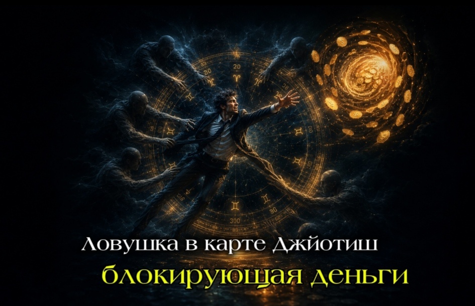  Скрытая ловушка в натальной карте, которая блокирует деньги