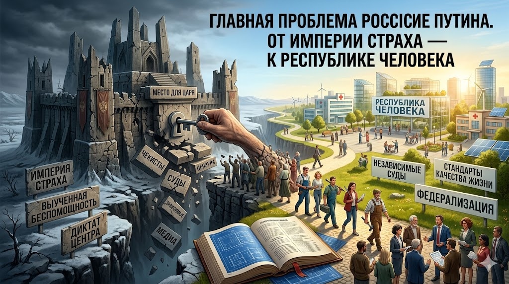 Россия после Путина: от империи страха — к республике человека