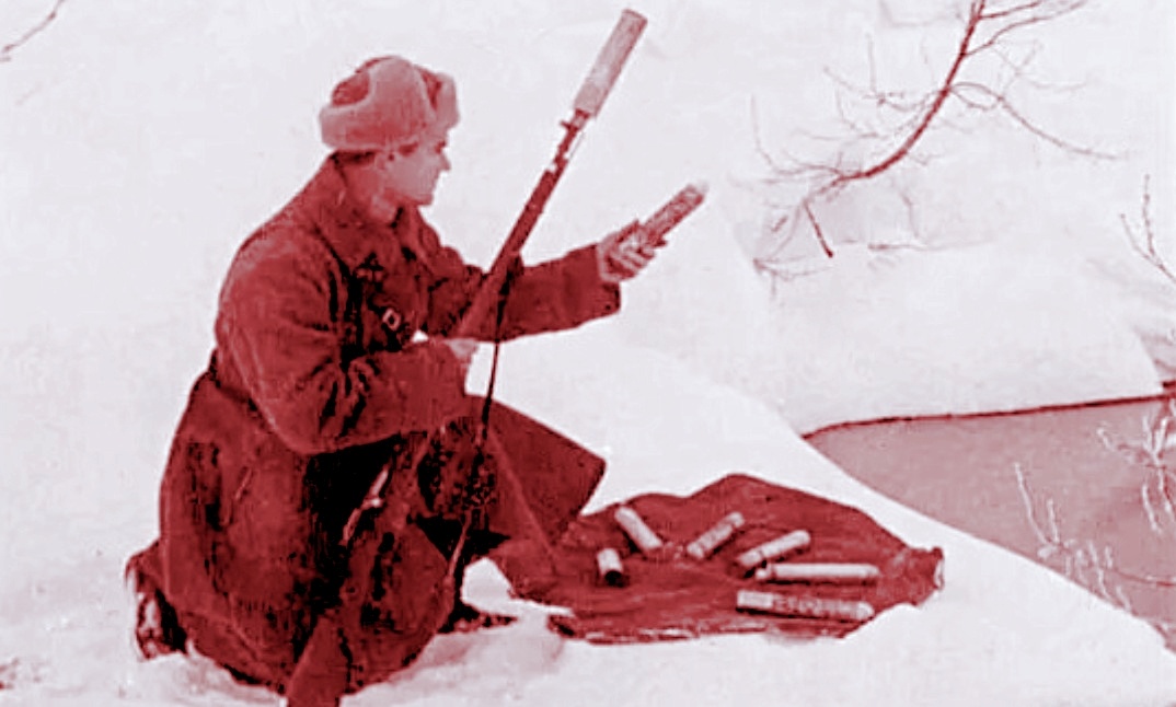 Боец с ПРГШ, 1944 г.