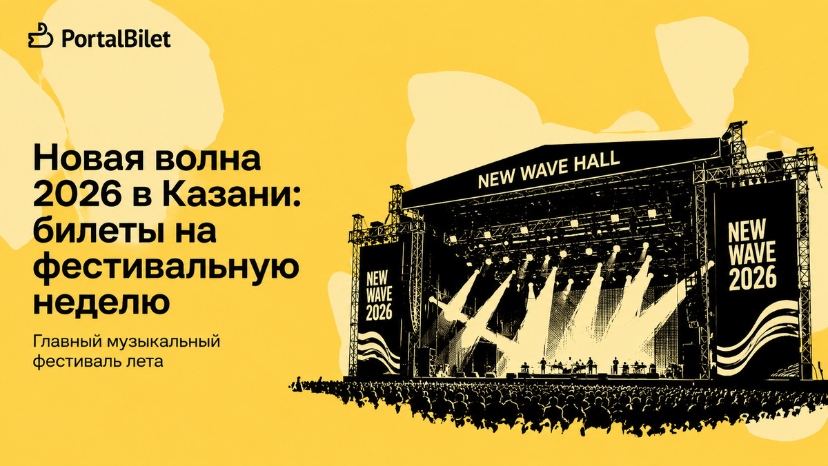 Новая волна 2026 билеты на фестиваль в Казани