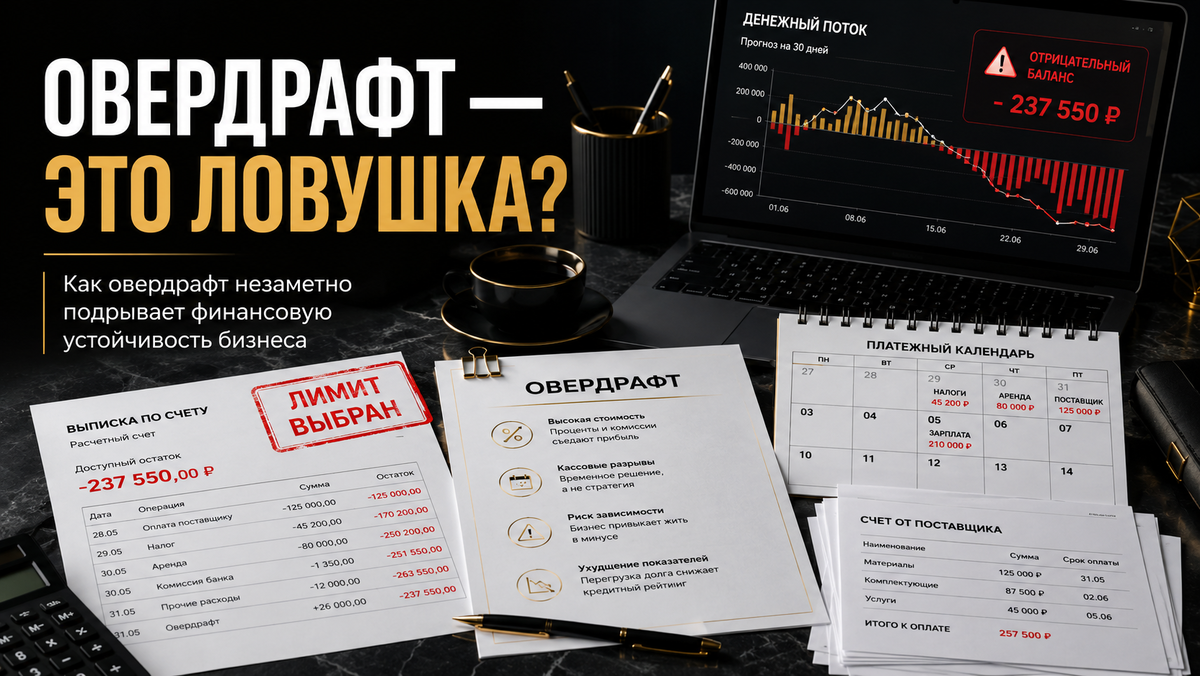 Почему удобный банковский лимит иногда не решает кассовый разрыв, а маскирует проблему до первого отказа банка.