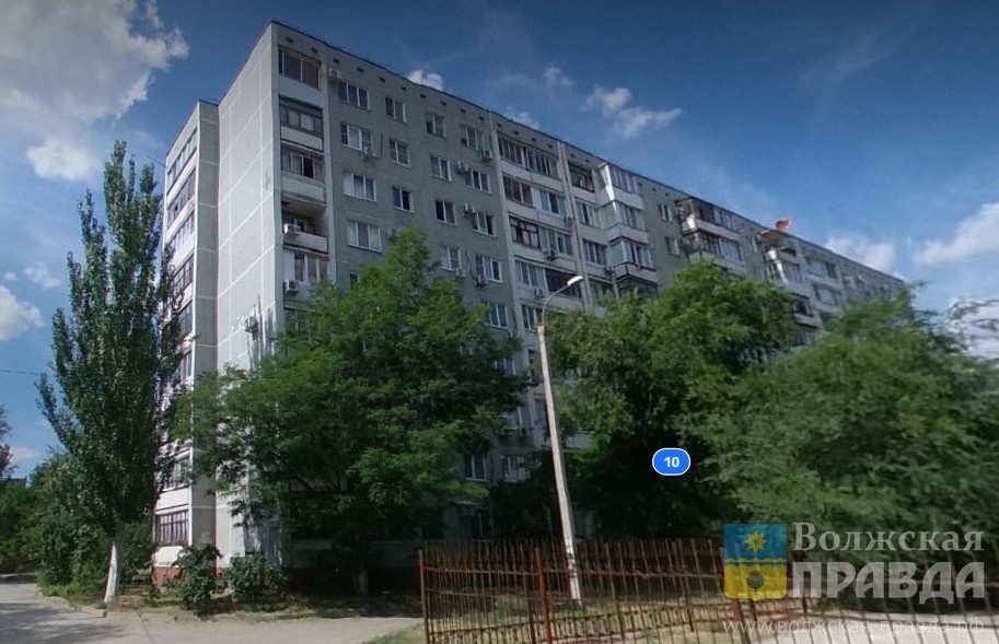 Ул. Богомольца, 10. Скриншот с панорамы yandex.ru📷    «Прыгнули за мячиком»: в Волгограде с лоджии 7-го этажа выбросили двух собак
