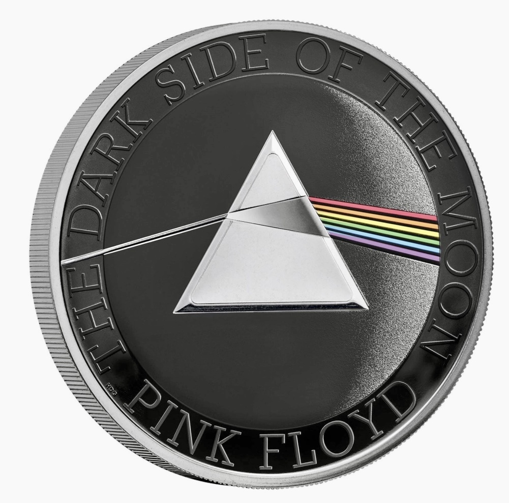 5 фунтов 2026 года «PINK FLOYD» (реверс)