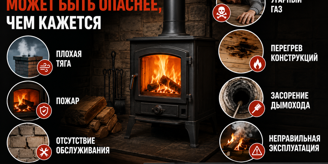 Почему печь может быть опаснее, чем кажется
