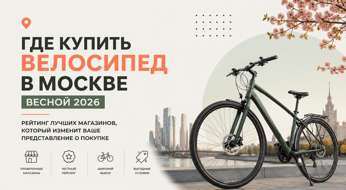 Рейтинг лучших веломагазинов Москвы в мае 2026