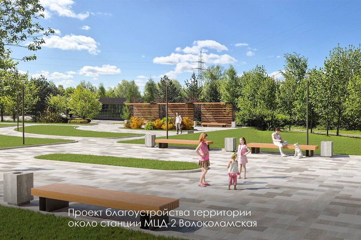 📷 1.1: Волоколамская МЦД-2: не просто станция, а место, где хочется задержаться | Телегам канал "Мэр Москвы Сергей Собянин"