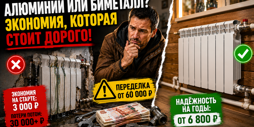 Как сэкономить на отоплении: стоит ли выбирать алюминиевые радиаторы в частном доме?