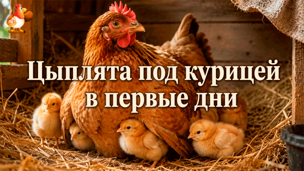 Цыплята под курицей в первые дни – как ухаживать и не испортить всё заботой, паникой и ведром воды 🐣🐥🐤