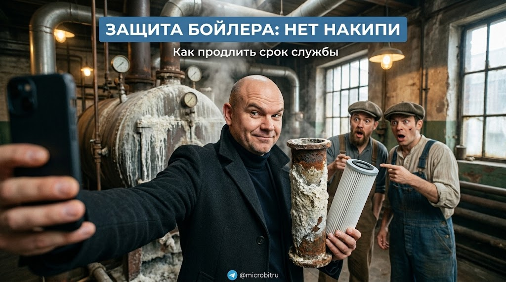    Накипь в бойлере — проблема, с которой можно бороться. as7