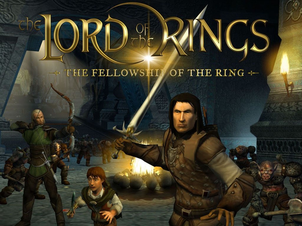 Обложка игры «The Lord of the Rings: The Fellowship of the Ring» 2002г.