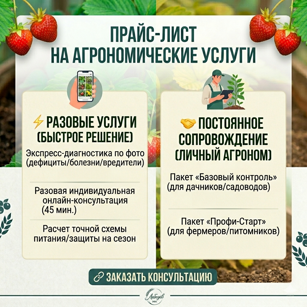 Агрономическое сопровождение и консультации