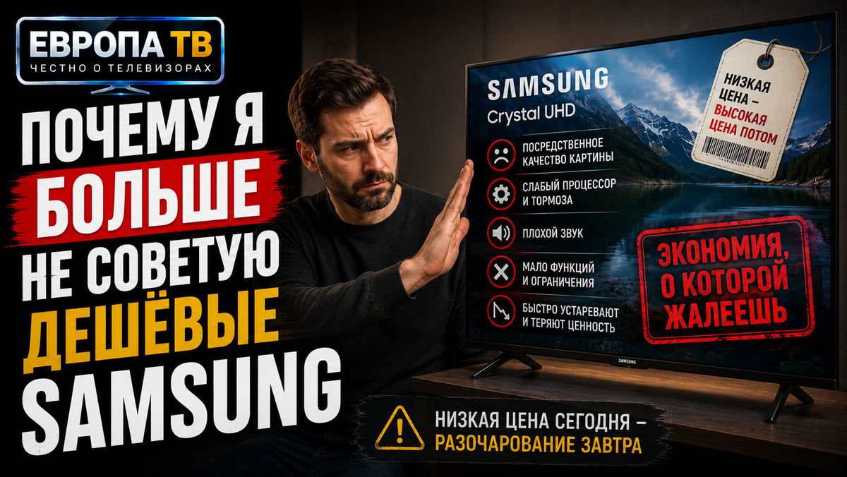 Почему я больше не советую дешёвые Samsung