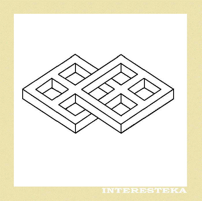 Невозможная фигура №034.
