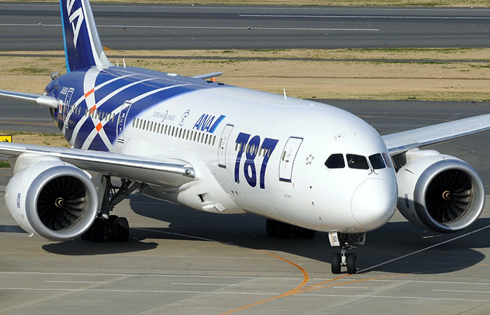 Boeing 787 с огромными двигателями./ Фото: wikipedia.org