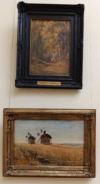 "Осенний лес" (1872), "Рожь" (1869-1871)