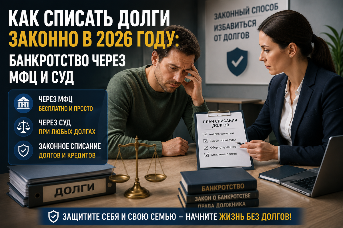 Важно понимать: не все долги подлежат списанию