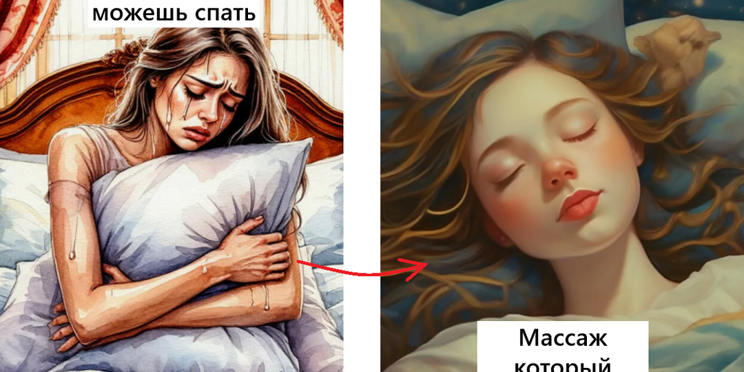 Массаж без которого бессонница возвращается вновь и вновь: попробуйте его и спите на здоровье