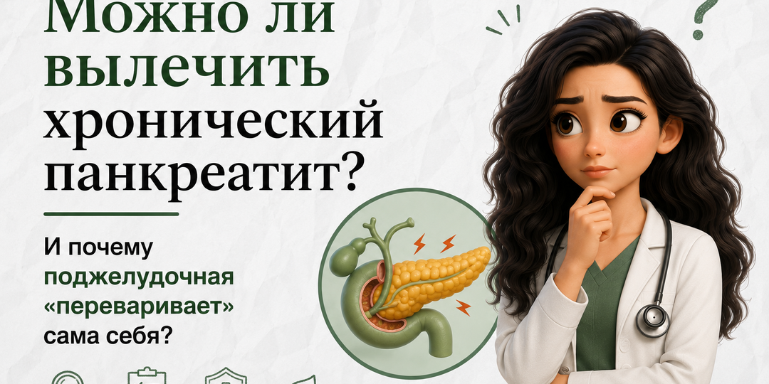 Можно ли вылечить хронический панкреатит? И почему поджелудочная «переваривает» сама себя?