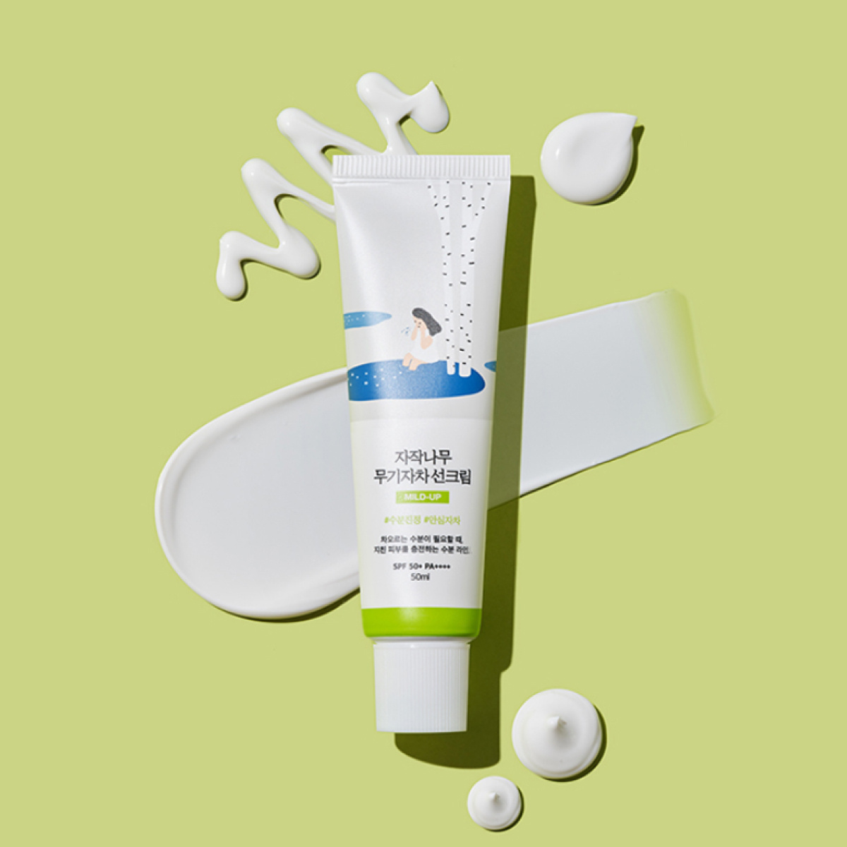 ROUND LAB Birch Juice Moisturizing Sunscreen SPF50+ PA++++