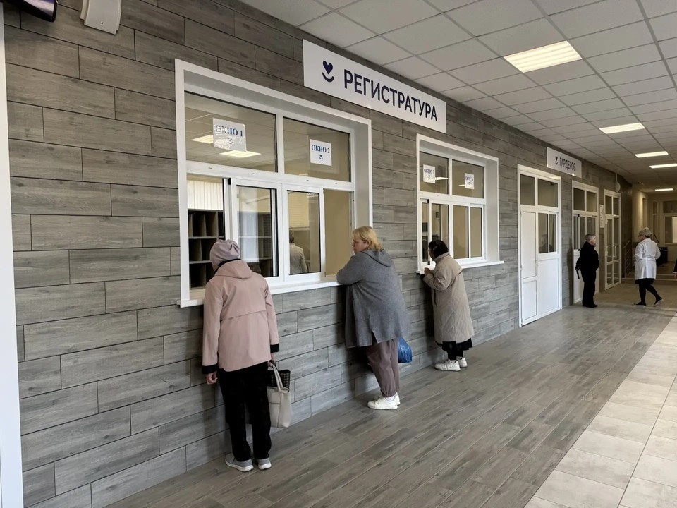    После капитального ремонта открылась поликлиника в Прокопьевске.