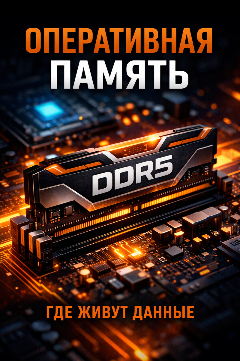 Оперативная память — где живут данные