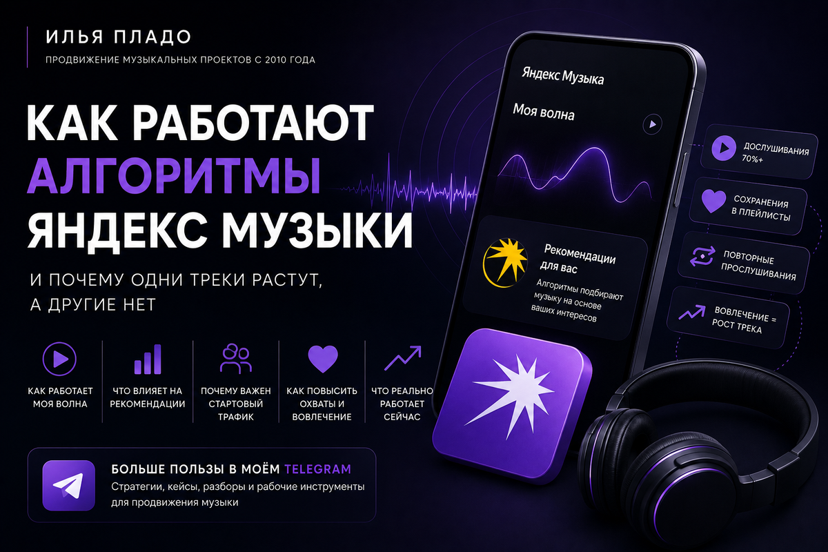 Как работают алгоритмы Яндекс Музыки и почему одни треки растут, а другие нет