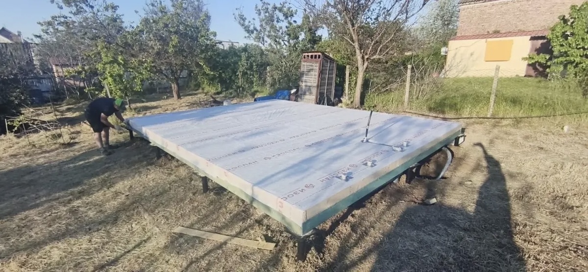 Вот такой будет пол