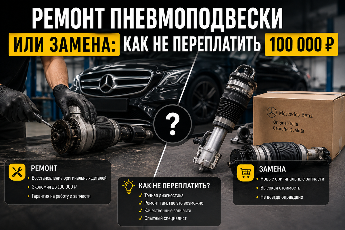 ремонт пневмы в москве
