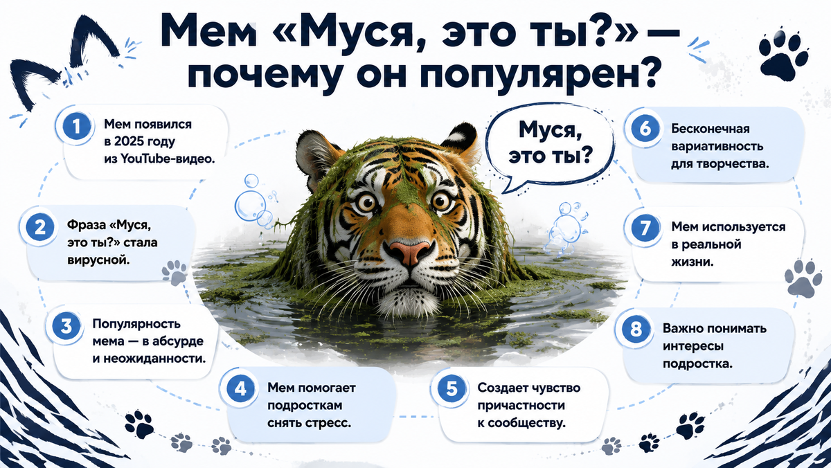 Мем «Муся, это ты?» — почему он популярен?  📷
