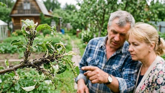 Как избавиться от тли и муравьёв в саду и огороде в 2026: лучшие способы и народные средства. Обложка © Nano Banana AI