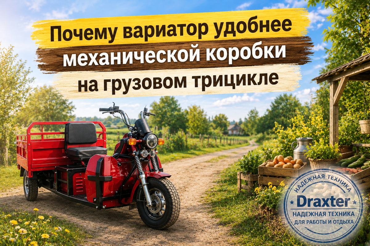Грузовой трицикл Draxter, Станкопромгрупп