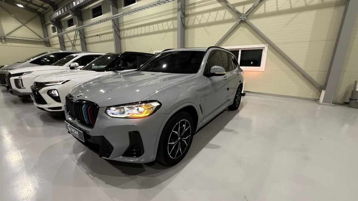 BMW X3 xDrive M Sport Pro 2022 года на нашей площадке в Южной Корее