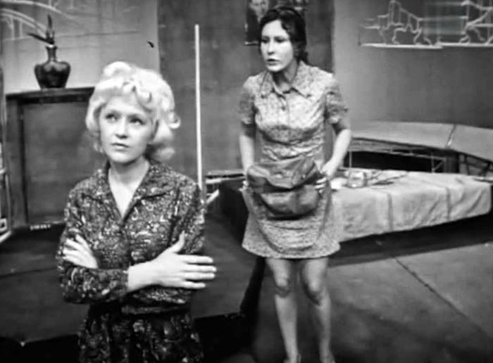 Наталья Оленева в фильме-спектакле «Московские каникулы», 1973 год