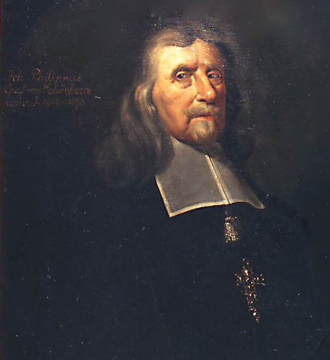 Курфюрст-архиепископ Иоганн Филипп фон Шёнборн (1605-1673 годы).