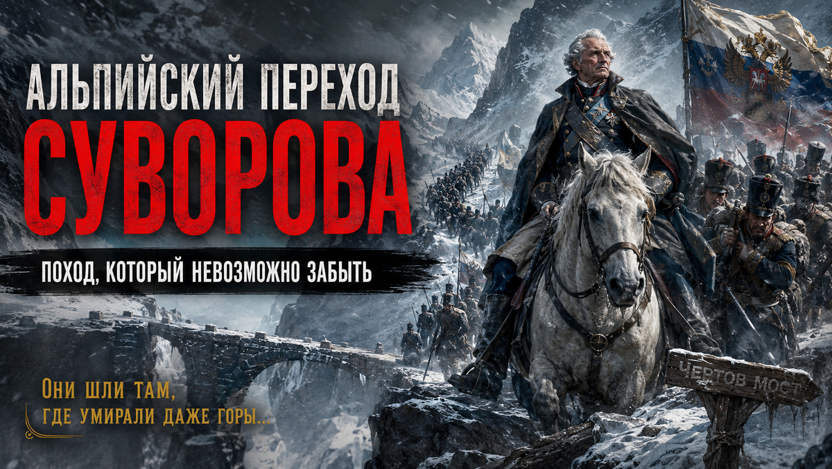 Лед, кровь, Суворов.