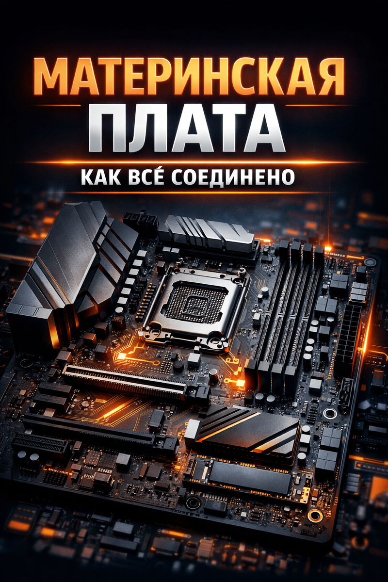 Материнская плата — как всё соединено