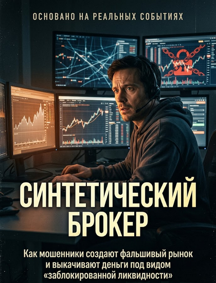 🚨 «Синтетический брокер»: как мошенники создают фальшивый рынок и выкачивают деньги под видом «заблокированной ликвидности»