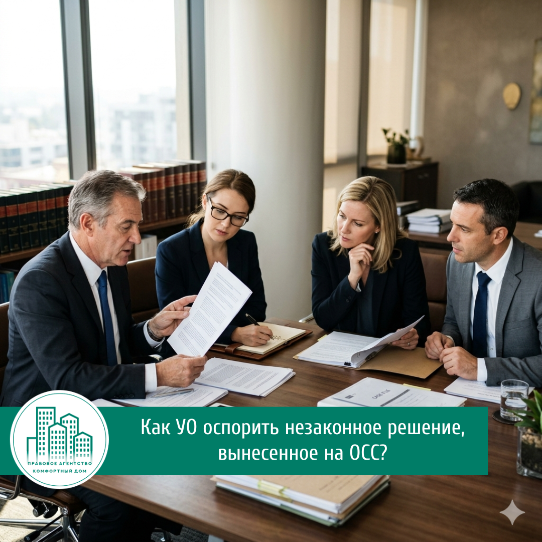 Как УО оспорить незаконное решение, вынесенное на ОСС? | Комфортный дом | Изображение создано искусственным интеллектом