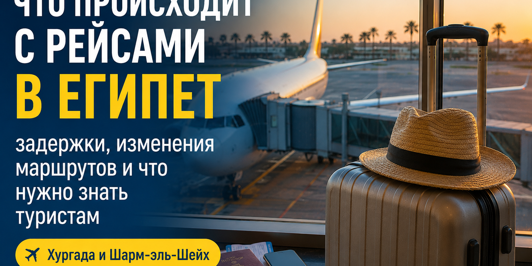 Что сейчас происходит с рейсами в Египет и стоит ли переживать туристам