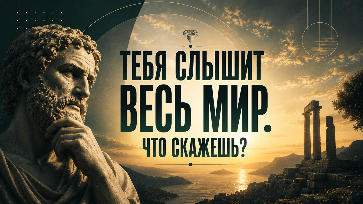 Когда тебя вдруг слышат все, становится ясно, что у тебя внутри лежит ближе всего к словам.