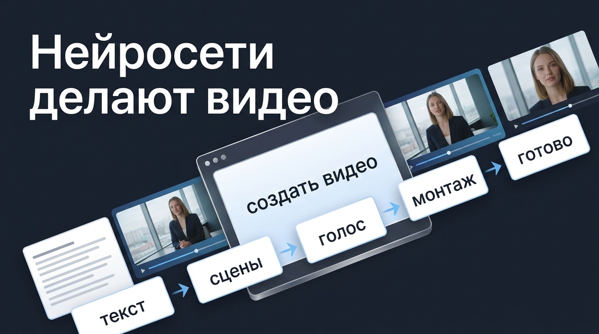 Нейросети для создания видео