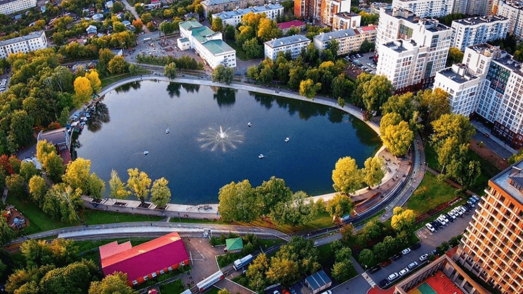 Озеро Солдатское в Уфе