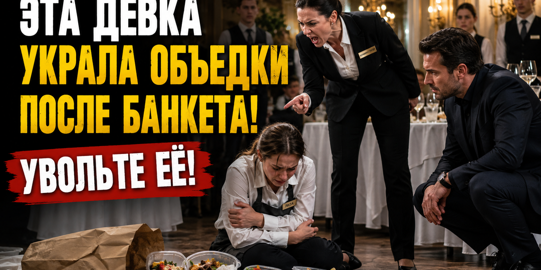 «Какой позор! Эта воровка стащила объедки после банкета»: хозяин элитного ресторана унизил официантку. А потом узнал всю правду