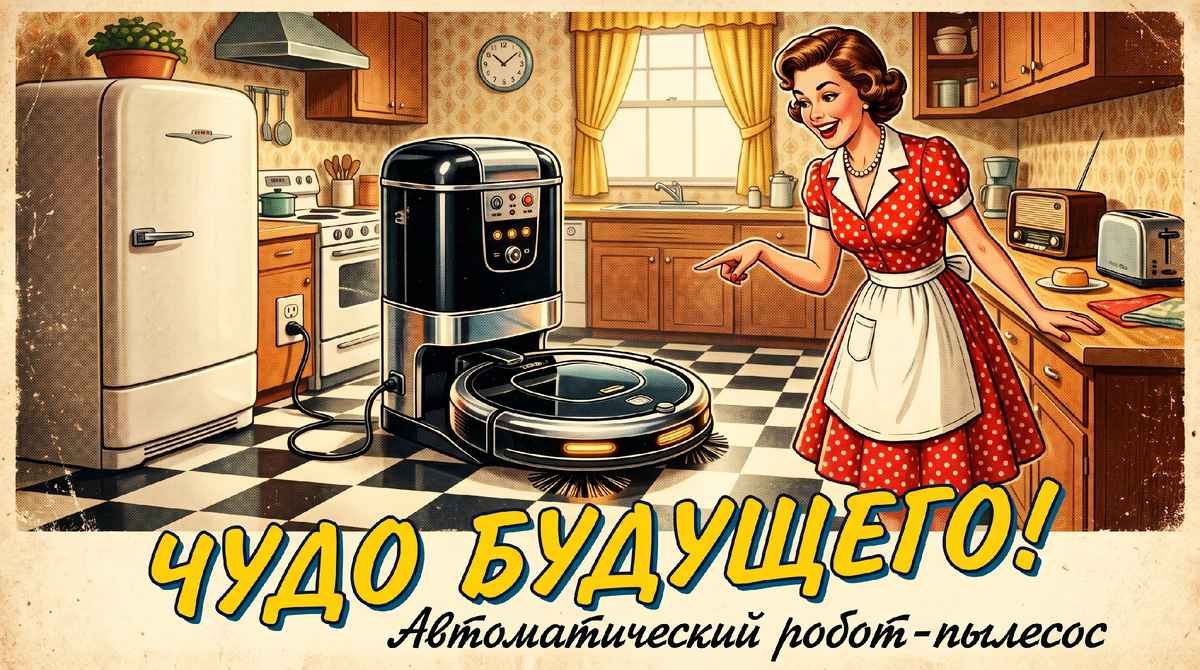 Реклама обещала уют, а получили восстание машин... Но чистое! 🤖