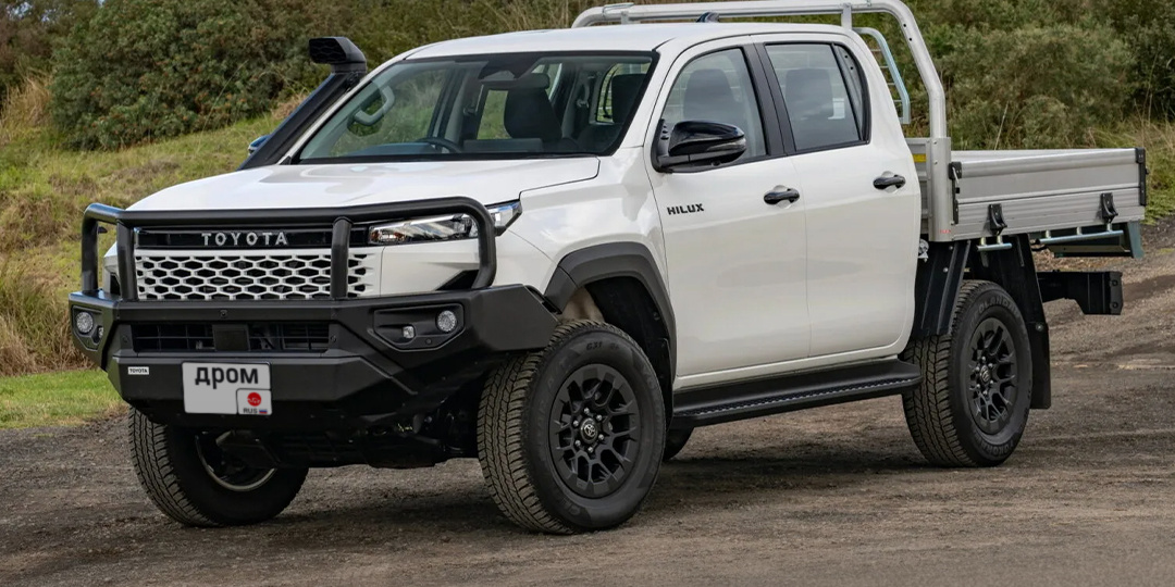 Toyota прокачала пикап Hilux для Австралии.
