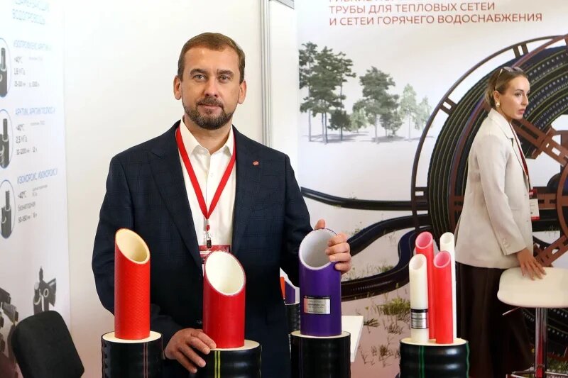 Вадим Ена, коммерческий директор «Группы Полимертепло». Источник: Отраслевое СМИ «Промышленность России».