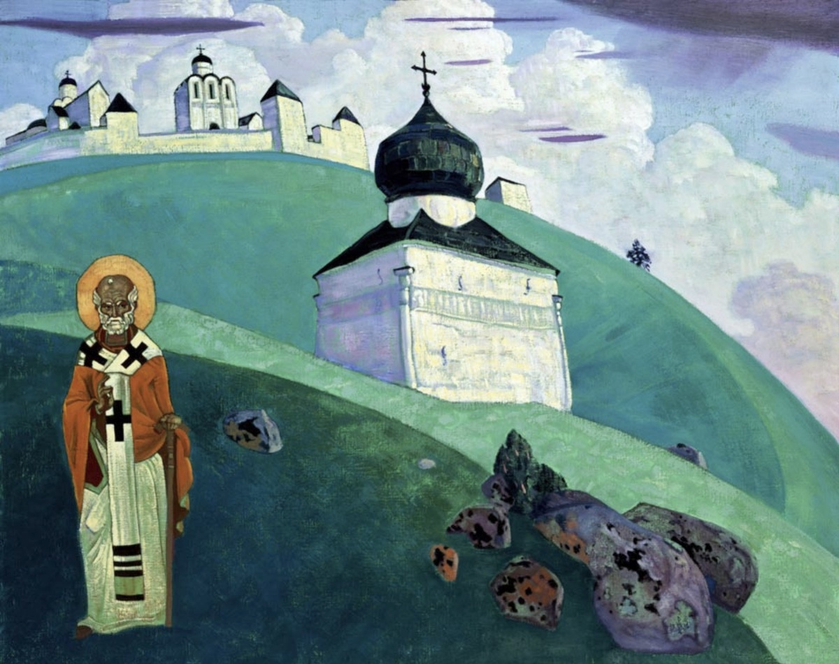 Николай Рерих «Святой Никола» (1916)