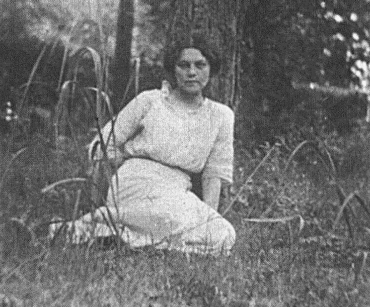 Татьяна Лаппа на даче в Буче, 1913 год. Фото: открытые источники