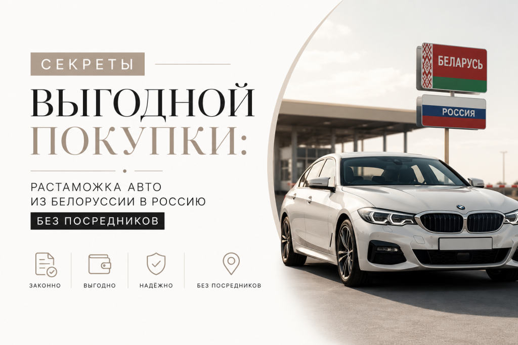    Как выгодно купить авто из Белоруссии в Россию без посредников